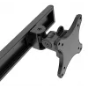 Brazo para monitor Neomounts DS75S-950BL2 17-32 inch - Muelle de gas - Topfix - Tope de 180°