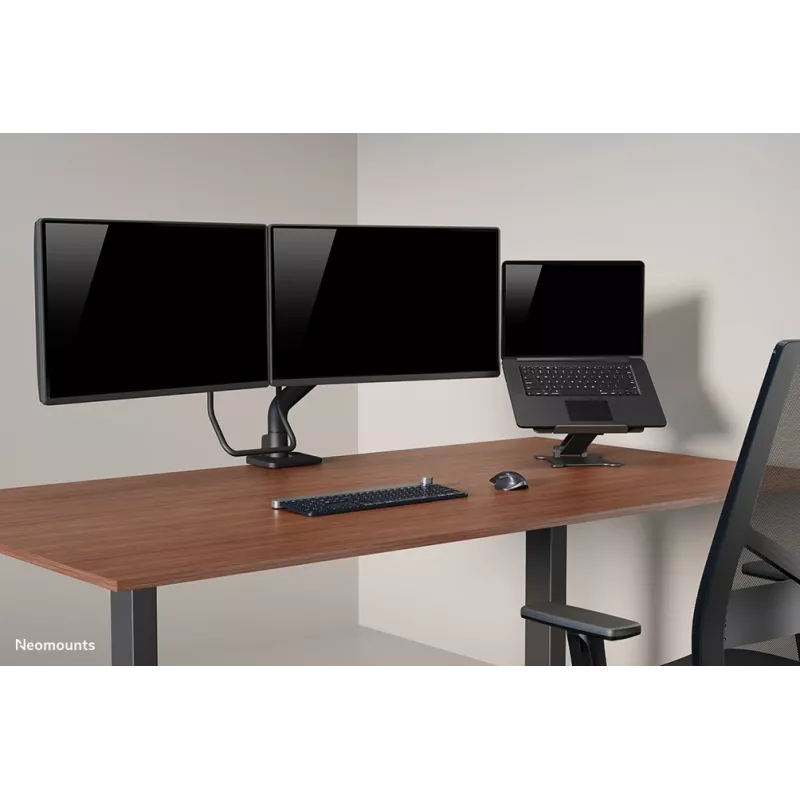 Brazo para monitor Neomounts DS75S-950BL2 17-32 inch - Muelle de gas - Topfix - Tope de 180°