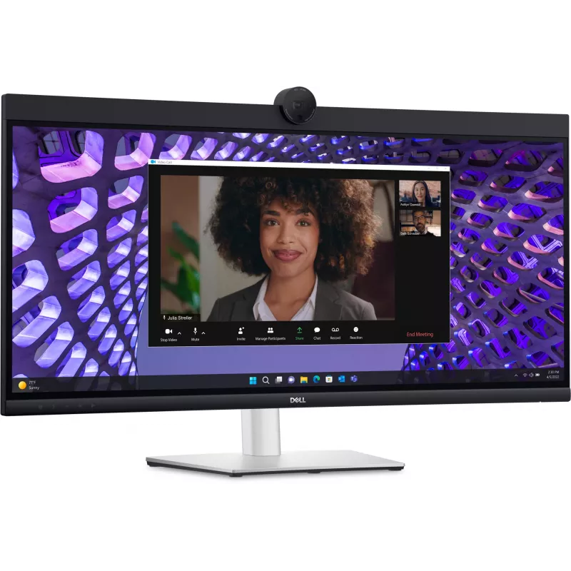 Monitor DELL P Series P3424WEB 86,7 cm (34,1 inch) 3440 x 1440 píxeles 4K Ultra HD LCD Negro