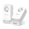 Adaptador de red PowerLine TP-Link PG2400P KIT 1428 Mbit/s Ethernet LAN Blanco 2 unidades