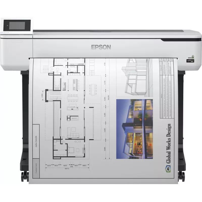 Epson SureColor SC-T5100, Inyección de tinta, 2400 x 1200 DPI, ESC/P-R, HP-GL/2, HP-RTL, Negro, Cian, Amarillo, Magenta, 50 ml, PrecisionCore