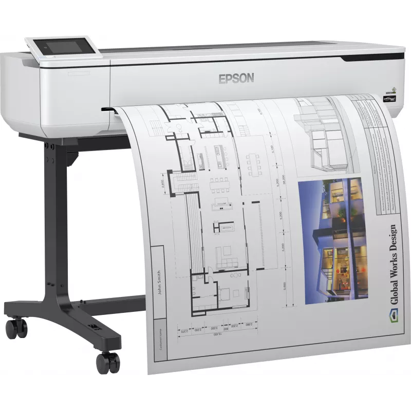 Epson SureColor SC-T5100, Inyección de tinta, 2400 x 1200 DPI, ESC/P-R, HP-GL/2, HP-RTL, Negro, Cian, Amarillo, Magenta, 50 ml, PrecisionCore