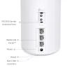 TP-Link 4G+ AX3000 Whole Home Mesh WiFi 6 Gateway, Blanco, Interno, Router Mesh, ≤20 dBm (2,4 GHz); ≤23 dBm (5 GHz), Banda dual (2,4 GHz / 5 GHz), Wi-Fi 6 (802.11ax)
