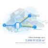 TP-Link 4G+ AX3000 Whole Home Mesh WiFi 6 Gateway, Blanco, Interno, Router Mesh, ≤20 dBm (2,4 GHz); ≤23 dBm (5 GHz), Banda dual (2,4 GHz / 5 GHz), Wi-Fi 6 (802.11ax)