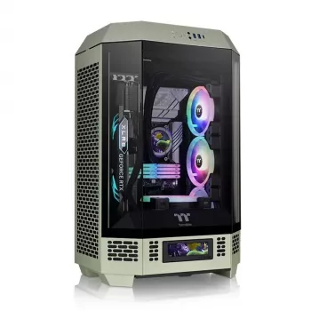 Caja de PC Thermaltake 300 Matcha verde Micro Tower