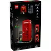 Set de construcción LEGO Cabina telefónica roja de Londres 21347 – set modular de colección, 1460 piezas, 18+