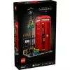Set de construcción LEGO Cabina telefónica roja de Londres 21347 – set modular de colección, 1460 piezas, 18+