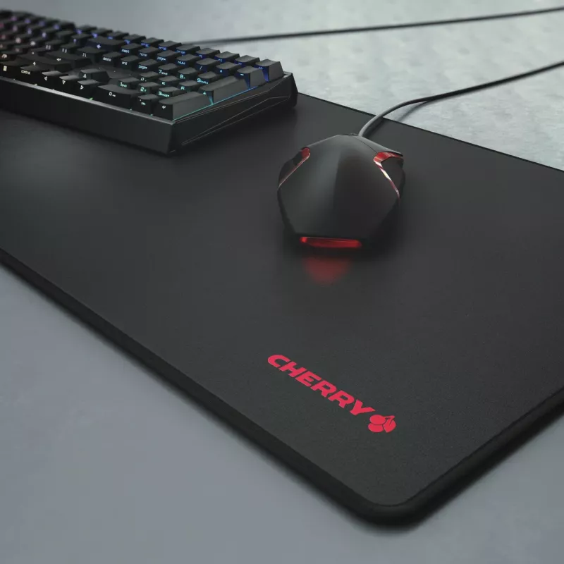 Alfombrilla para ratón CHERRY MP 2000 Gaming negra