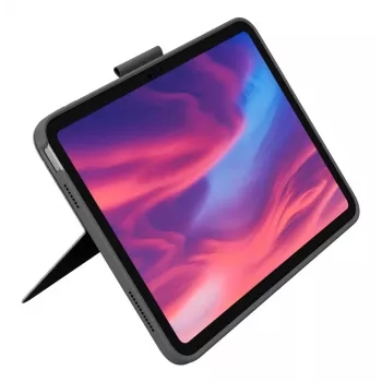 LOGITECH Combo Touch para iPad (10.ª gen) - Oxford Gris - Qwertz alemán