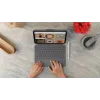 LOGITECH Combo Touch para iPad (10.ª gen) - Oxford Gris - Qwertz alemán