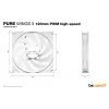 Ventilador para caja de PC be quiet Pure Wings 3 120mm PWM high-speed blanco 12 cm 1 unidad