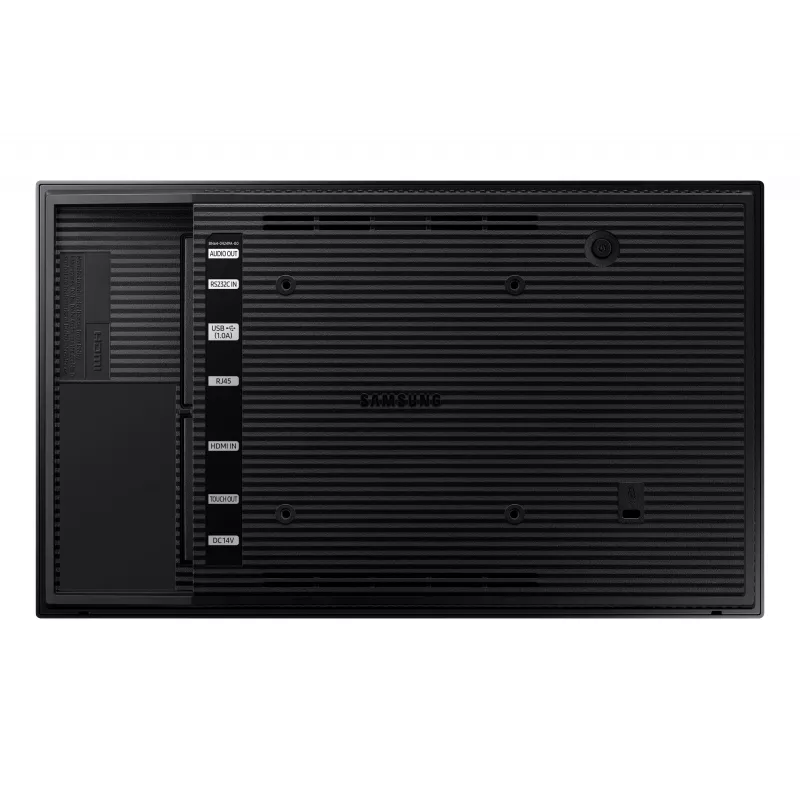 Pantalla plana interactiva Samsung QB13R-TM 33 cm (13 inch) LED Wi-Fi 500 cd/m² Full HD negra táctil procesador integrado Tizen 4.0 16/7