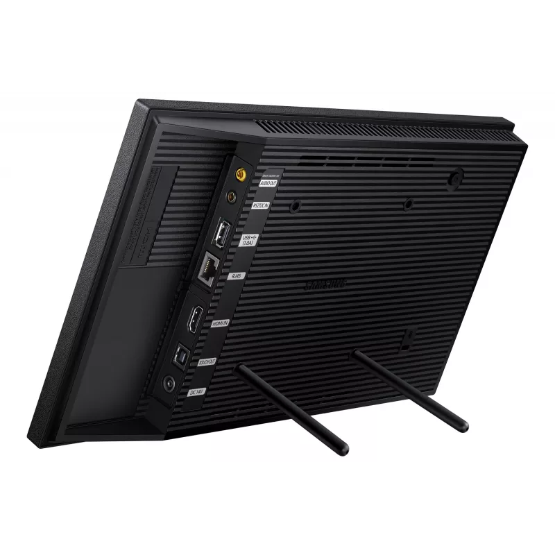 Pantalla plana interactiva Samsung QB13R-TM 33 cm (13 inch) LED Wi-Fi 500 cd/m² Full HD negra táctil procesador integrado Tizen 4.0 16/7