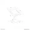 Soporte para portátil Neomounts DS20-740BL1 11-15