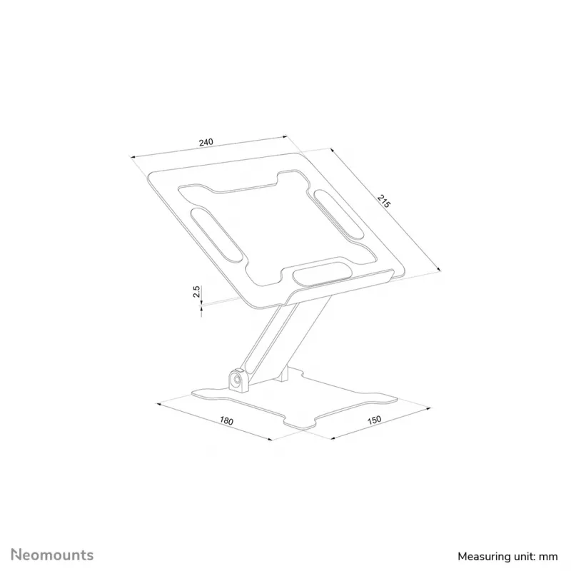 Soporte para portátil Neomounts DS20-740BL1 11-15