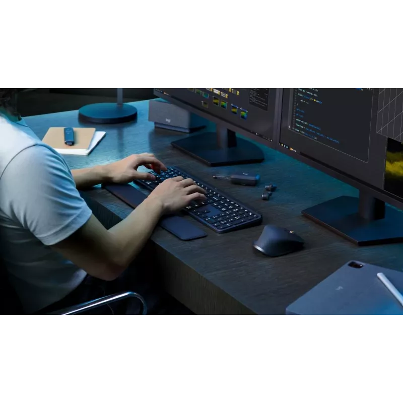 Teclado LOGITECH MX Keys S Graphite Qwertz alemán