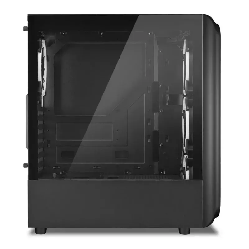 Caja de PC Sharkoon TK5M RGB ATX sobremesa negra