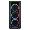 Caja de PC Sharkoon TK5M RGB ATX sobremesa negra