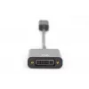 Cable adaptador DisplayPort DIGITUS ASSMANN, DP - DVI (24+5) M/H, 15cm con bloqueo, compatible con DP 1.2, CE negro