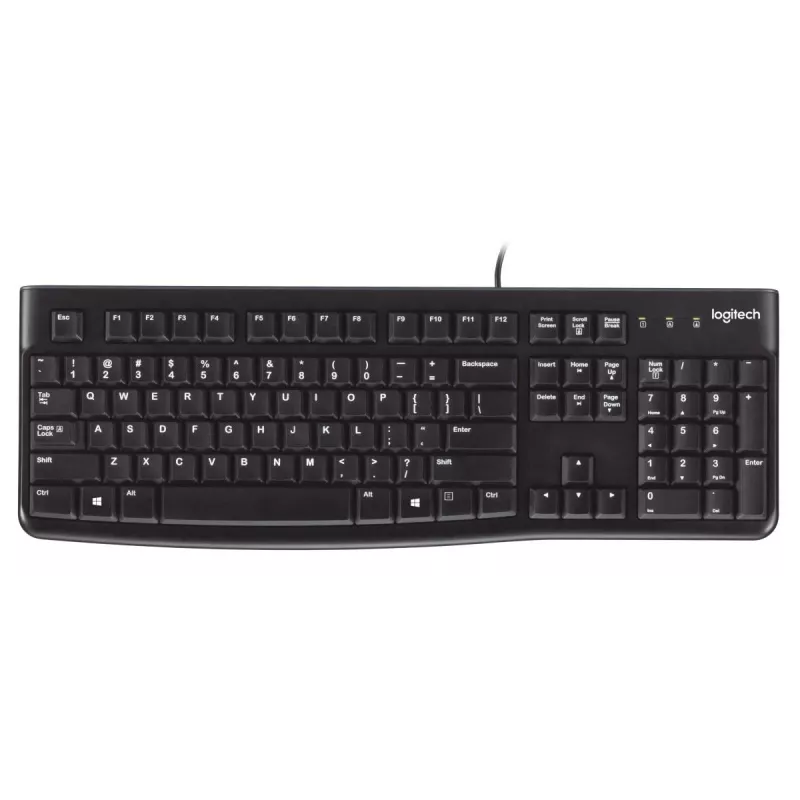 Teclado LOGITECH K120 - Qwerty US/Int'l