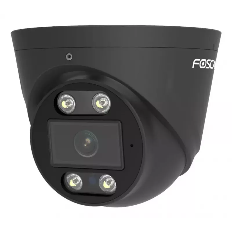 Kit de videovigilancia Foscam FN9108E-T4-2T NEGRO Cableado 8 canales
