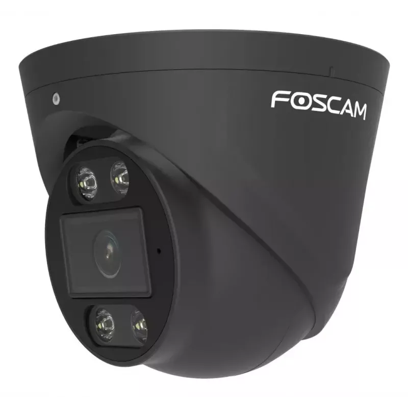 Kit de videovigilancia Foscam FN9108E-T4-2T NEGRO Cableado 8 canales