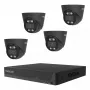 Kit de videovigilancia Foscam FN9108E-T4-2T NEGRO Cableado 8 canales
