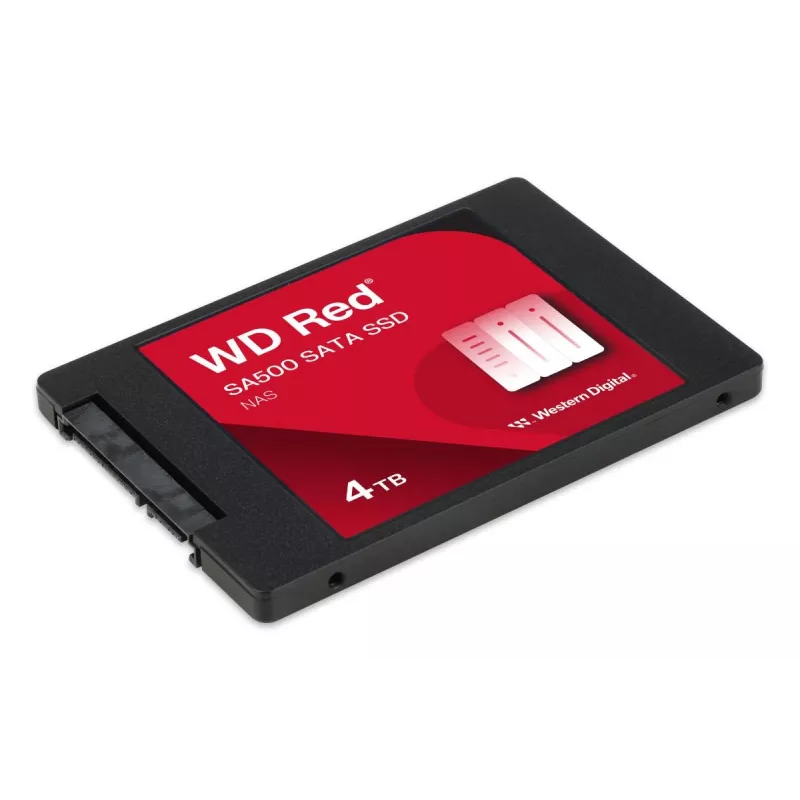 WESTERN DIGITAL SSD - WD Red SA500 - 4TB - SATA 6Gb/s - 2,5