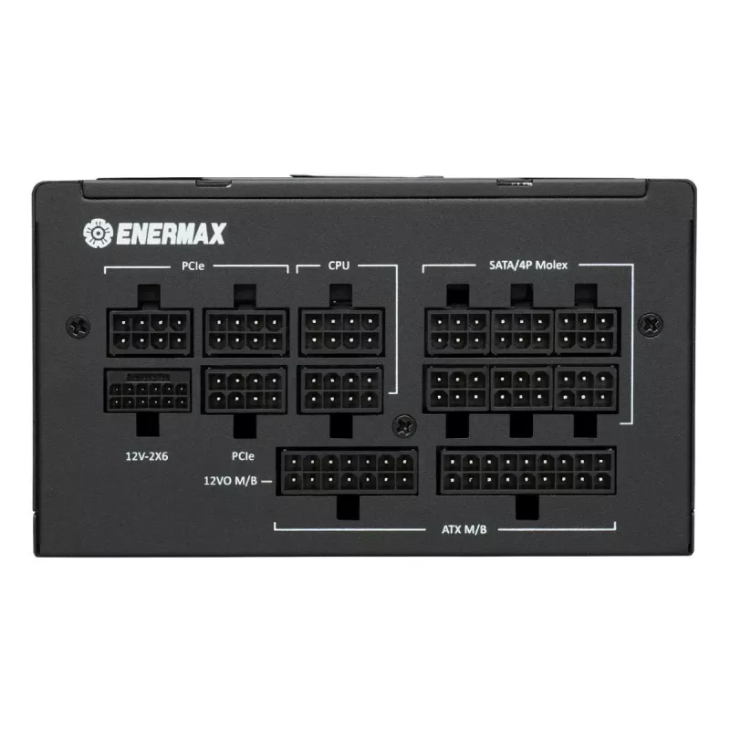 ENERMAX Fuente de alimentación Platigemini 1200 Watt 80 Plus Platinum Totalmente modular ATX 3.1 y ATX12vo