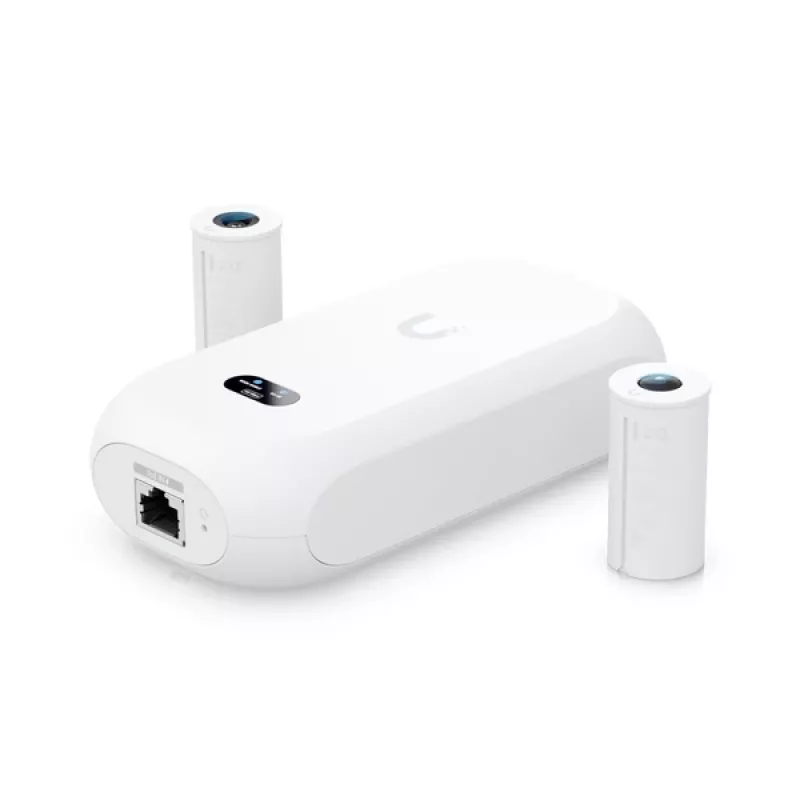 Cámara de seguridad IP Ubiquiti UVC‑AI‑Theta — discreta interior y exterior, 12 MP 3264×2448, campo de visión 360°, alámbrica e inalámbrica