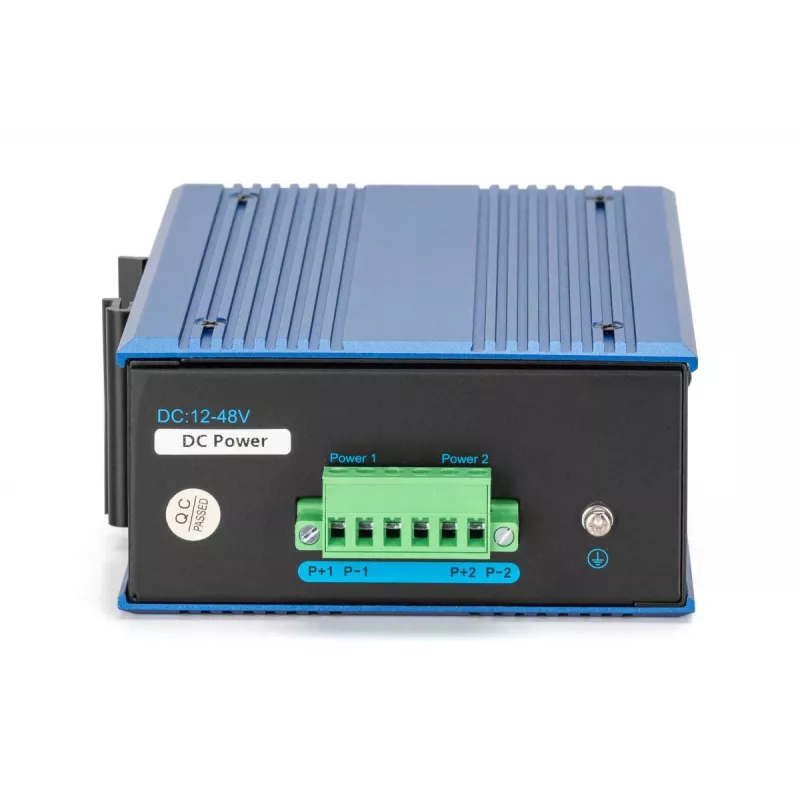 Switch no gestionado DIGITUS DN-651150 8 puertos Gigabit Ethernet 2 módulos SFP
