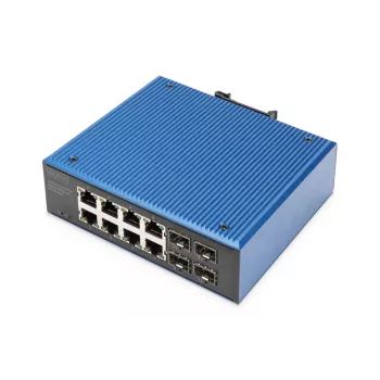 Switch no gestionado DIGITUS DN-651153 Gigabit Ethernet PoE 8 puertos