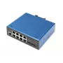 DIGITUS Switch Industrial Gigabit Ethernet L2 gestionado 8+2 puertos 8x GE RJ45 + 2 puertos SFP