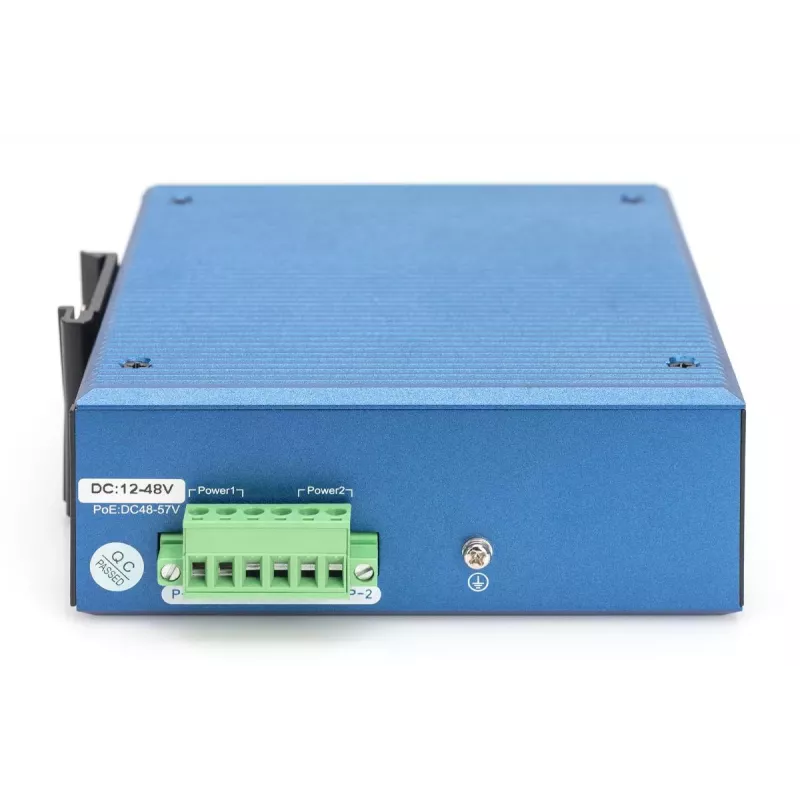 DIGITUS Switch Industrial Gigabit Ethernet L2 gestionado 8+2 puertos 8x GE RJ45 + 2 puertos SFP