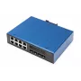 Switch industrial Digitus DN-651161 L3 gestionable Gigabit PoE, 8+4 puertos uplink 10G