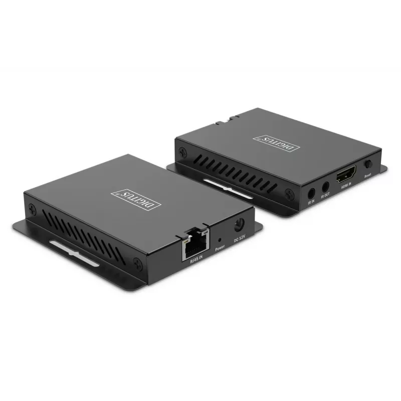 Emisor y receptor AV Digitus Set Extensor HDMI 4K/120Hz 40 m