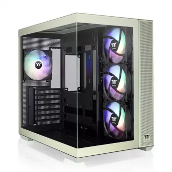 Carcasa PC Thermaltake View 380 TG ARGB Semitorre Verde