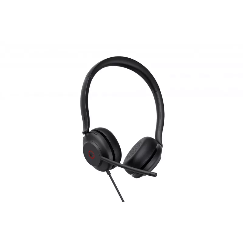 Yealink UH35 Dual Teams Auricular USB-A, con cable, Oficina/Call center, 20 - 20000 Hz, 139,5 g, Auricular, Negro