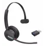 Yealink WH64 Hybrid Mono UC Auricular Inalámbrico Diadema Oficina/Call center Micro-USB Bluetooth Negro