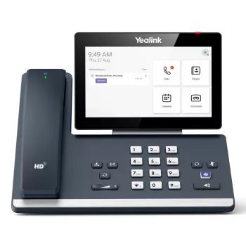 Yealink MP58-WH E2 Teams, Teléfono IP, Gris, Auricular con cable, LCD, 17,8 cm (7 pulgadas), 1024 x 600 píxeles