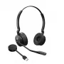 Jabra Engage 55 Stereo auriculares con micrófono DECT inalámbricos, supraaurales, USB-A, optimizados para Microsoft Teams, negro/titanio