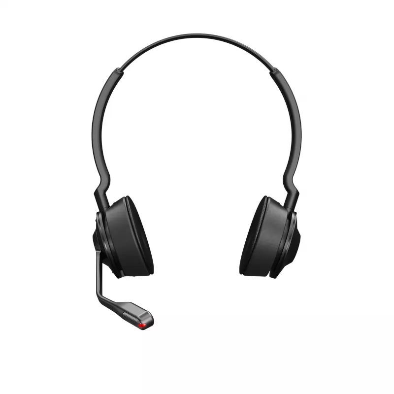 Jabra Engage 55 Stereo auriculares con micrófono DECT inalámbricos, supraaurales, USB-A, optimizados para Microsoft Teams, negro/titanio