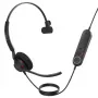 Jabra Engage 40 - (Inline Link) USB-A UC mono, alámbrico, oficina/call center, 50 - 20000 Hz, 45 g, auricular, negro