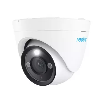 Cámara de vigilancia IP Reolink P434 4K, domo, 8 MP, 3840×2160, PoE/DC, 2,8–8 mm, visión nocturna IR 30 m, microSD hasta 256 GB