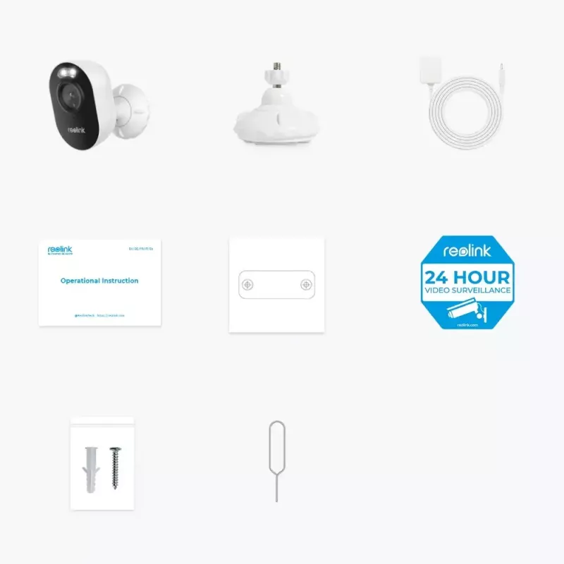 Cámara de vigilancia IP Reolink Lumus Serie E430 4MP