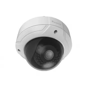 LevelOne FCS-3085 cámara de red IP tipo domo, 4 MP (2688 x 1520), para exterior, IP66, antivandálica, motorizada, IR, PoE, audio