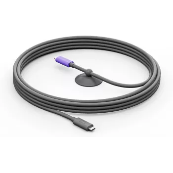 Cable USB Logitech 952-000195 USB 3.2 Gen 2 5 m USB-C Grafito Violeta