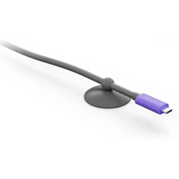 Cable USB Logitech 952-000195 USB 3.2 Gen 2 5 m USB-C Grafito Violeta