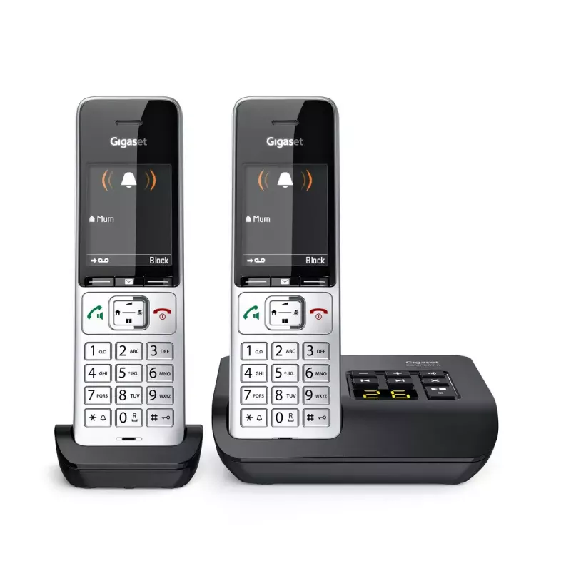 Teléfono analógico/DECT Gigaset COMFORT 500A duo