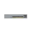 Switch de red Zyxel GS1350-12HP-EU0101F gestionado L2 Gigabit Ethernet (10/100/1000) Power over Ethernet (PoE) gris